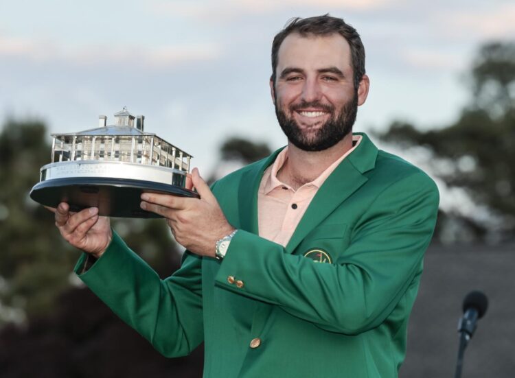 scottie scheffler ganador del masters